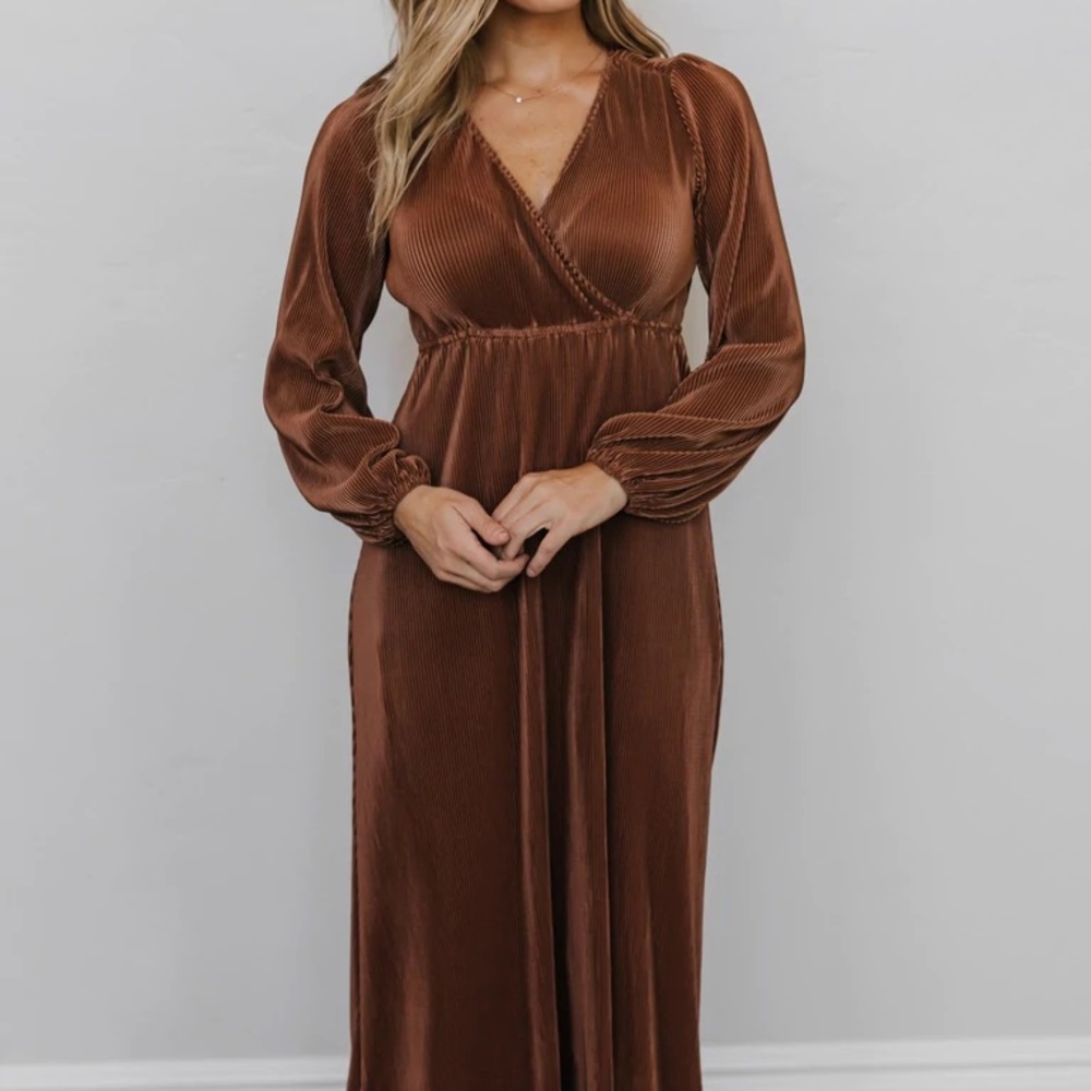 Baltic Born Venus Pleated Maxi Dress